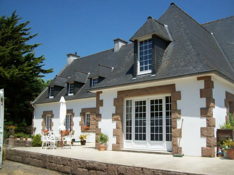 Brittany PVC doors and windows in france 768x576